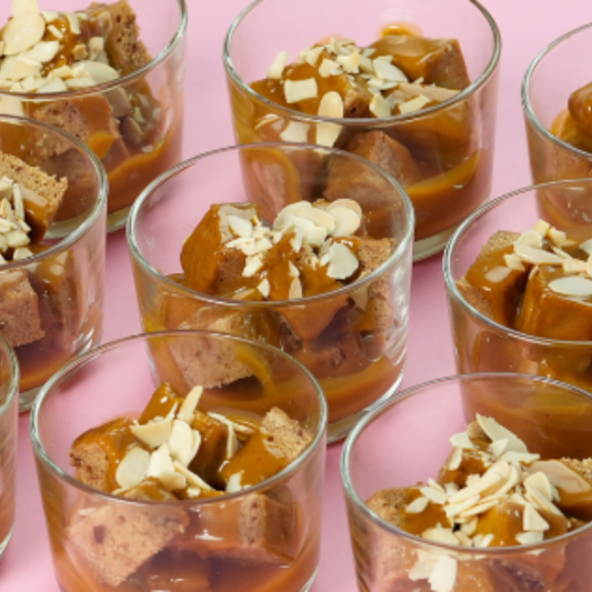Aseeda dates pudding cups