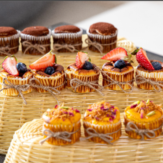 Micro san sebastian cheesecake
