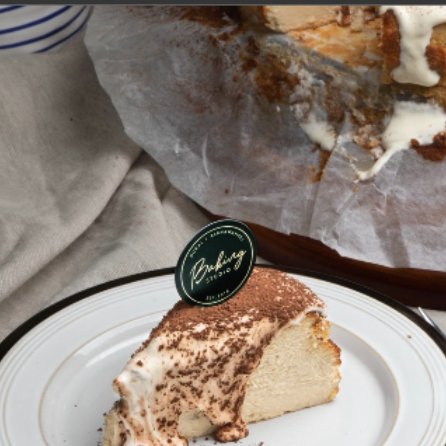 Tiramisu San Sebastian cheesecake