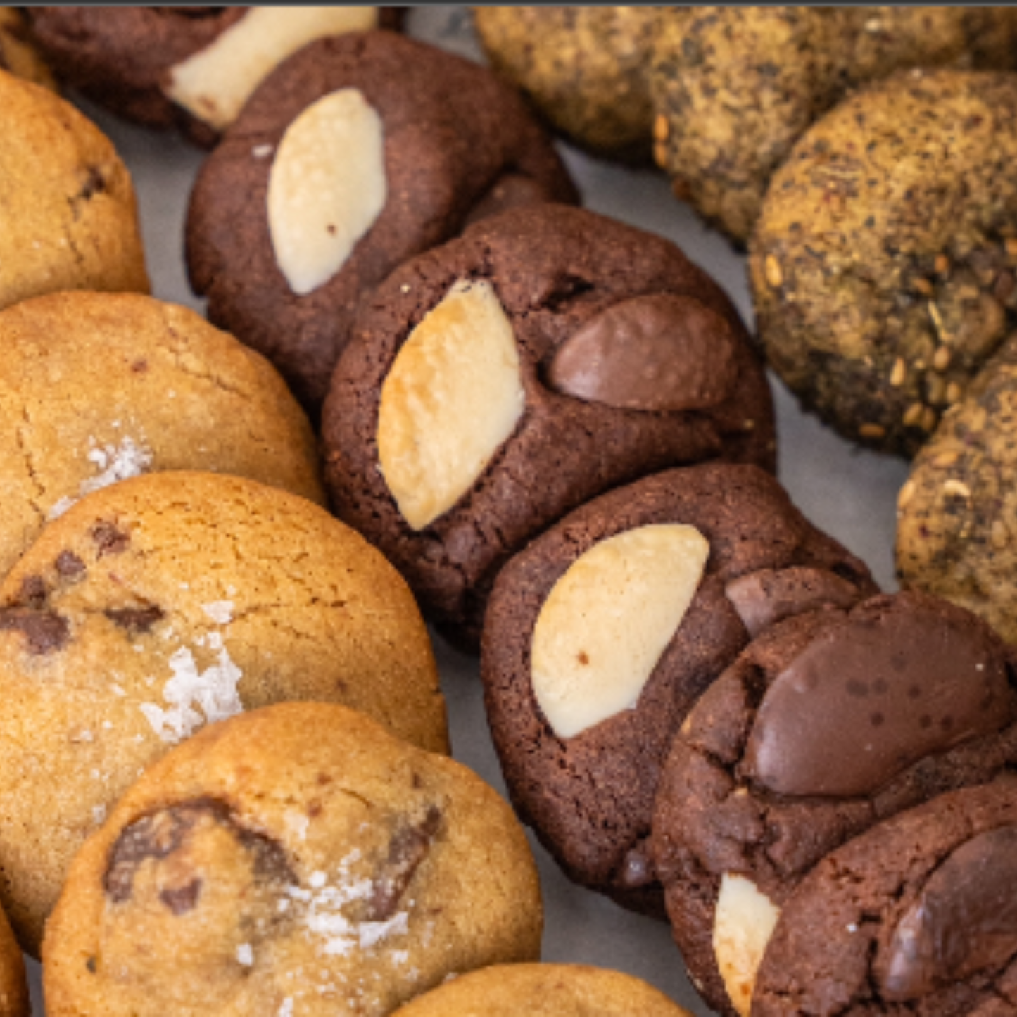 Mini mixed cookies