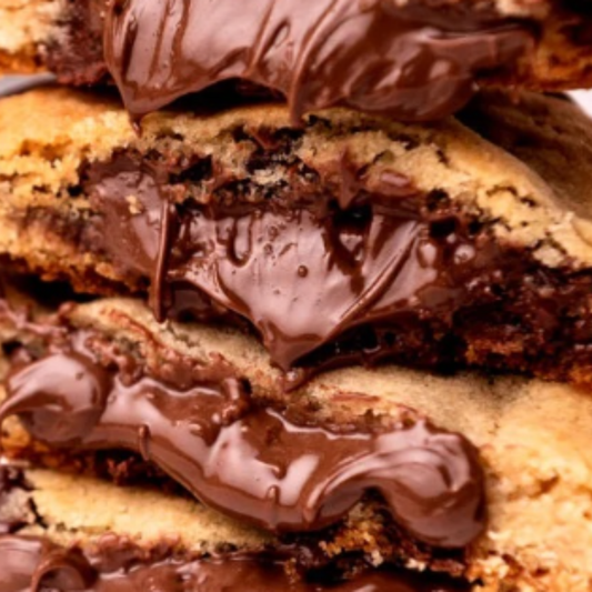Kinder Stuffed Cookies